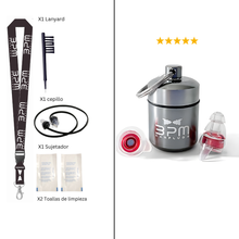 Cargar imagen en el visor de la galería, BPM Pro Edition - Protectores de oído para músicos, pilotos y entornos muy ruidosos 27dB SNR